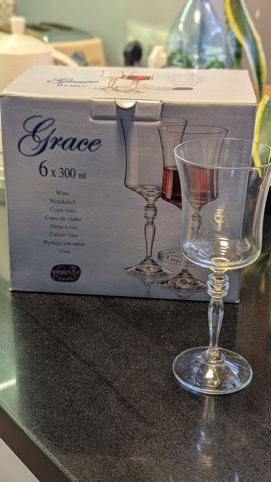 Kieliszki Grace Bohemia do wina
