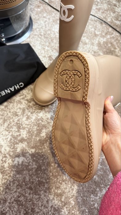 Гумові чоботи Chanel