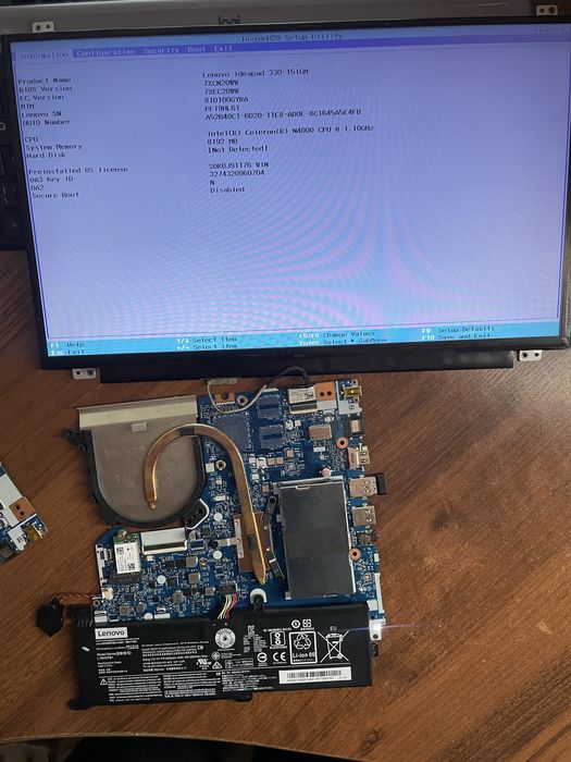 Lenovo 320-15 330-15 N4000 N5000 ddr4 робочі матплати