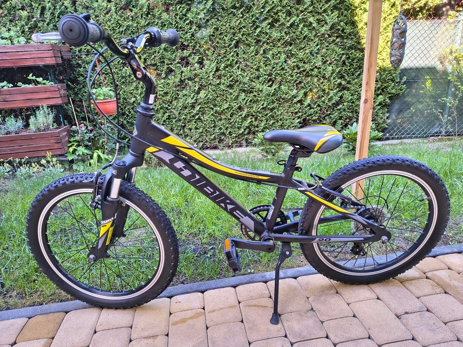 UNIBIKE 20" Pilot czarno-żółty