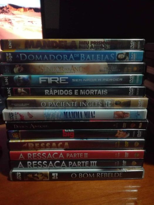 24 filmes dvd originais para desocupar
