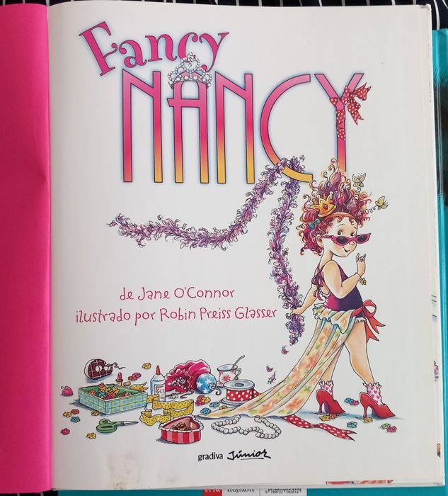 Livro Fancy Nancy - portes incluídos