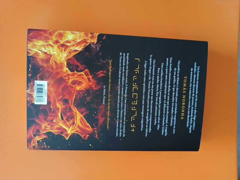 Livro novo O PROTOCOLO CAOS de José Rodrigues dos Santos
