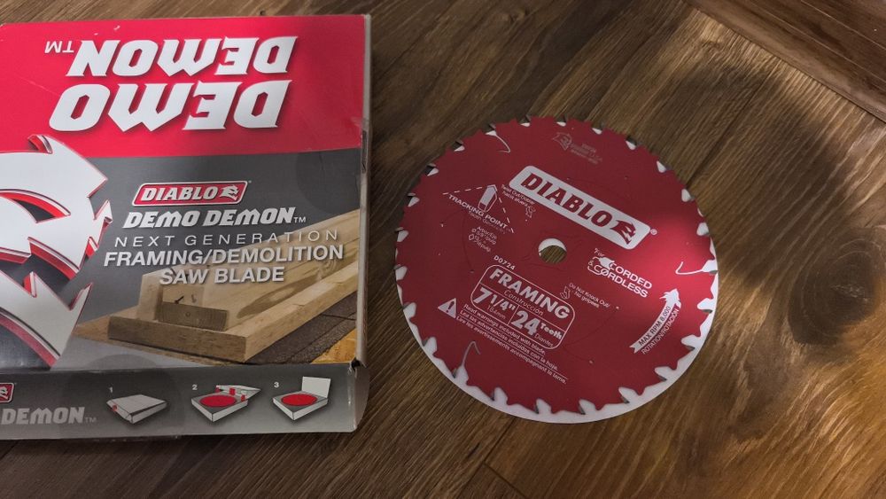 Diablo-Milwaukee  -D0748CF -D0648f-D0724DA-D0724-D0624DA- пильний диск