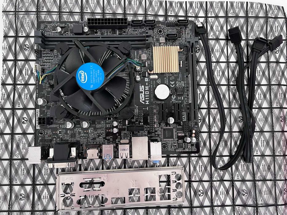 Bundle Motherboard ASUS H110M-R DDR4 + Processador +  Windows Pro