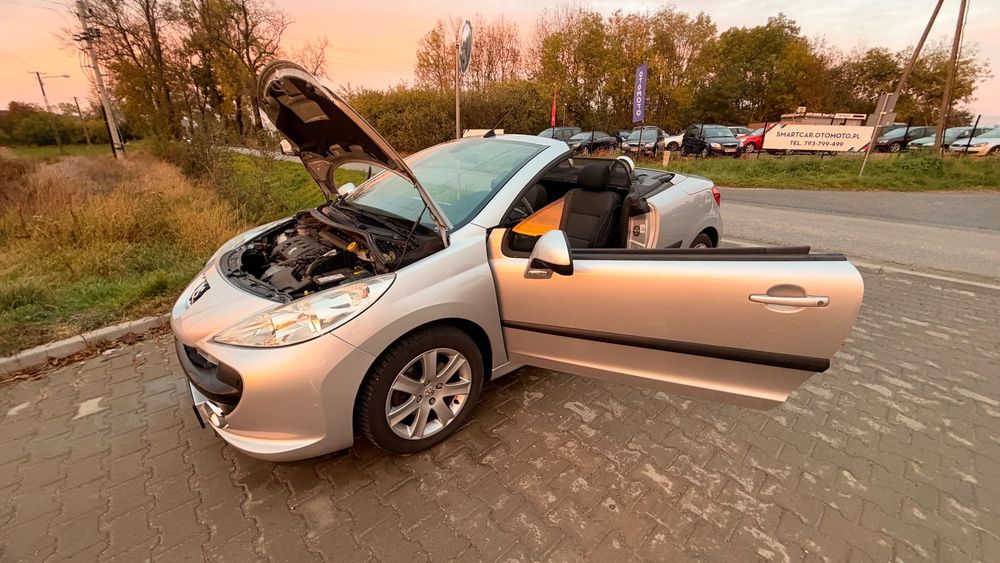 Peugeot 207 CC Mega stan ! Sprawny bezwypadkowy bez wkładu !!!