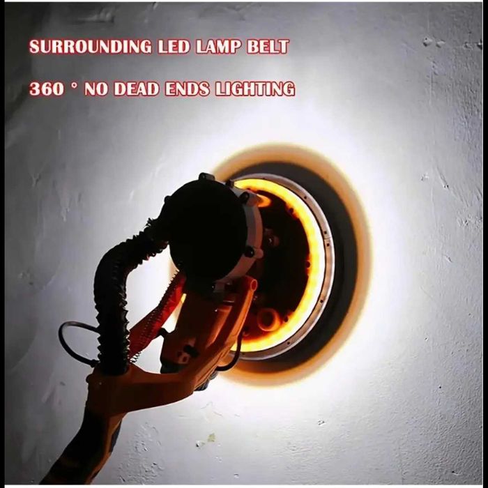 D30- lixadeira parede  drywall  225mm 1390w lixadeira saco vácuo