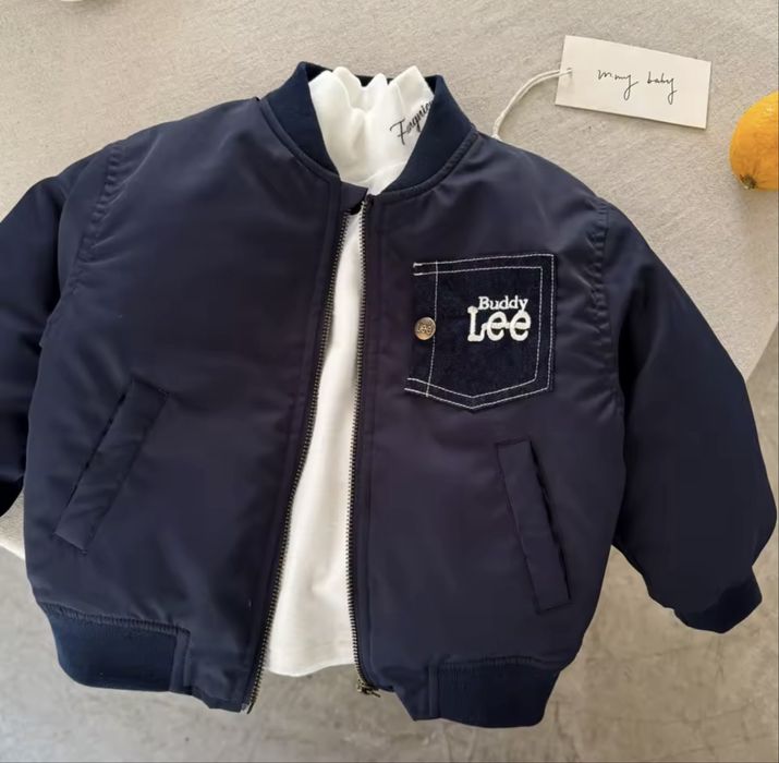 Теплий дитячий бомбер