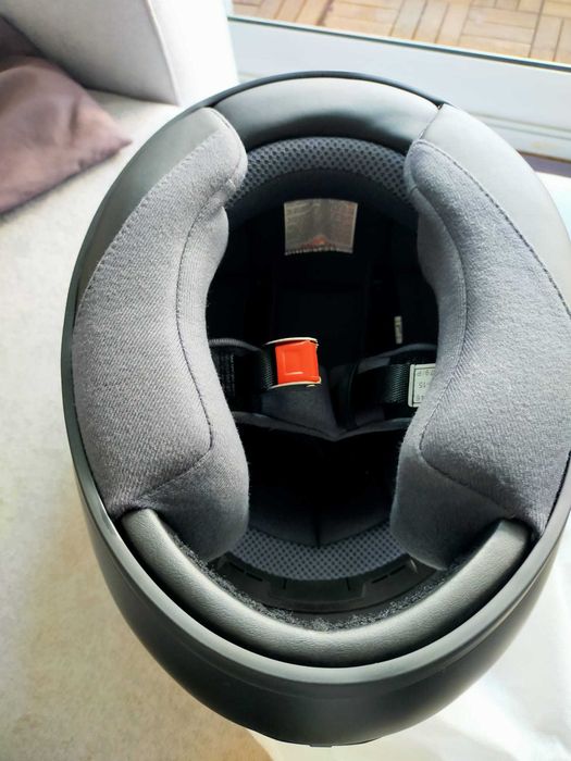 Capacete HJC NOVO, casacos para moto, intercomunicador e apoios