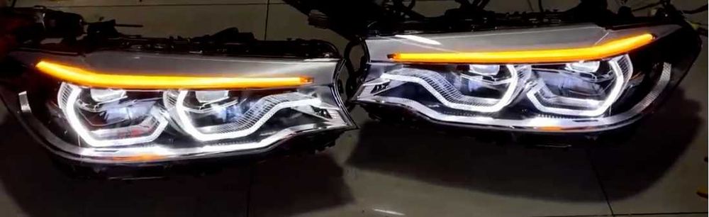 Фары BMW G30 G31 Full Led Adaptive EU Европейские адаптив лед г30 бмв