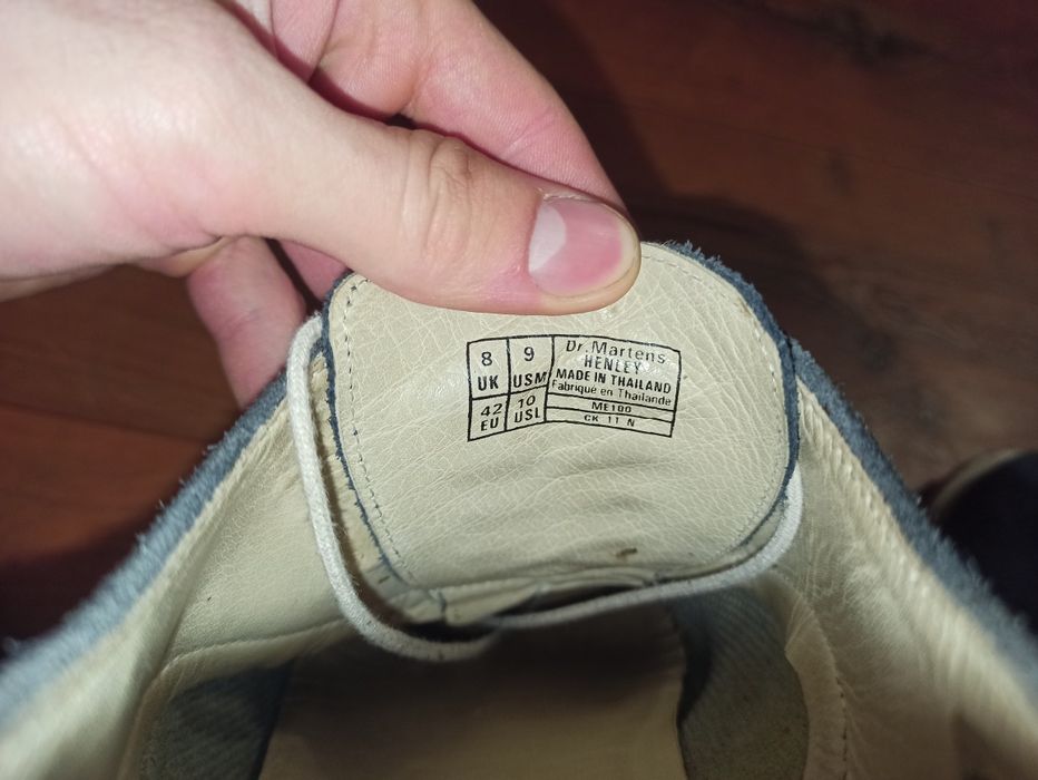 Туфлі Dr. Martens чоловічі замшеві
