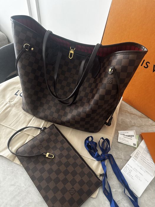 LV Louis Vuitton Neverfull MM oryginał Kraków