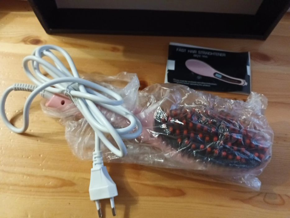 Mocna szczotka prostująca 2w1