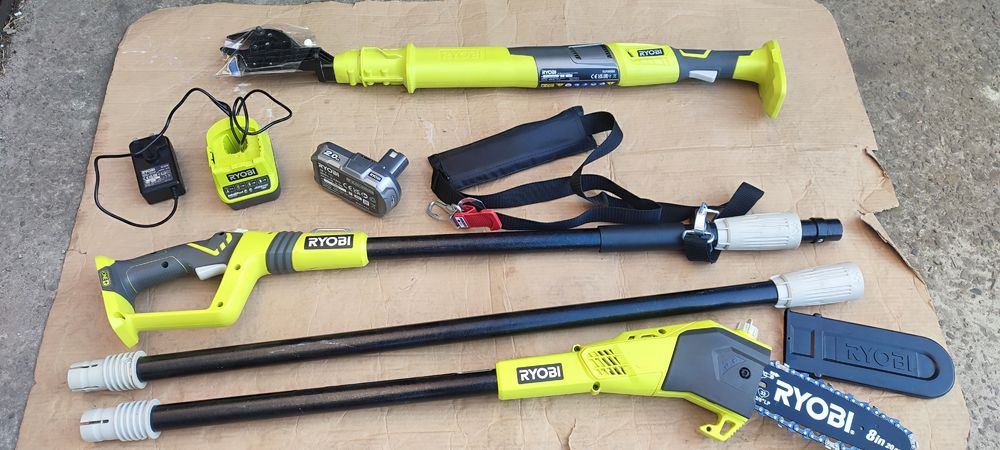 RYOBI висоторіз та сєкатор акумуляторний ОРИГІНАЛ з Англії