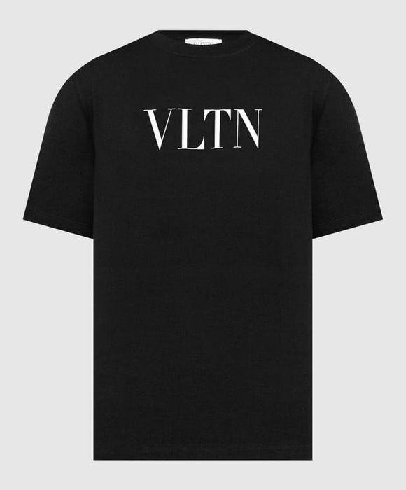 чорна футболка Valentino