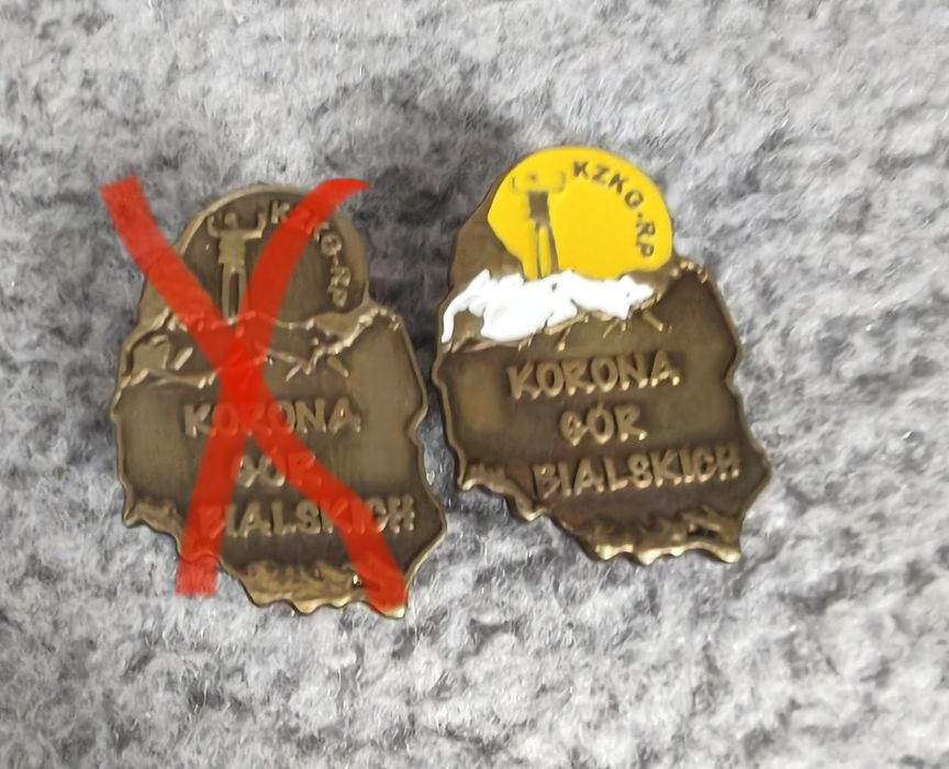 Odznaka popularna Korona Gór Bialskich