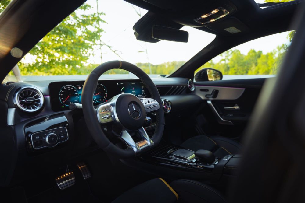 MERCEDES CLA45s AMG - Wynajem na ROK