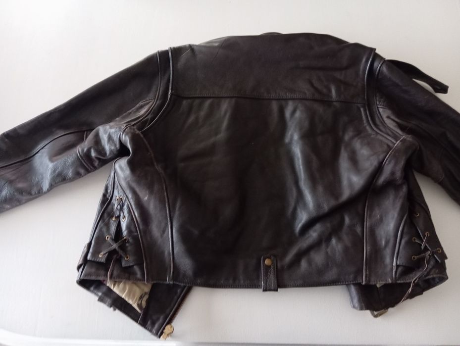 Skórzana kurtka "na Harley'a"