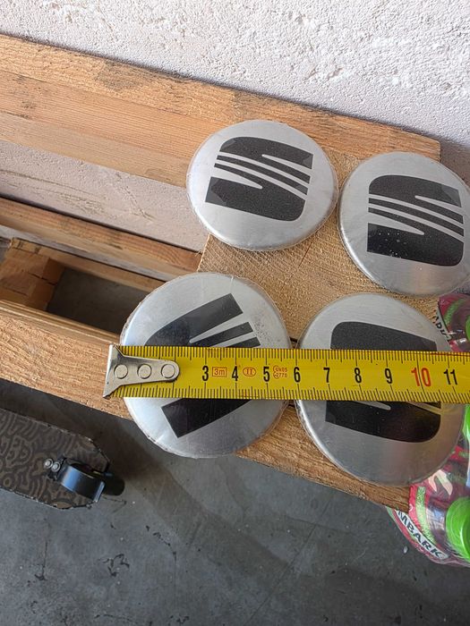 Emblematy wklejki na felgi kapsle seat 60mm
