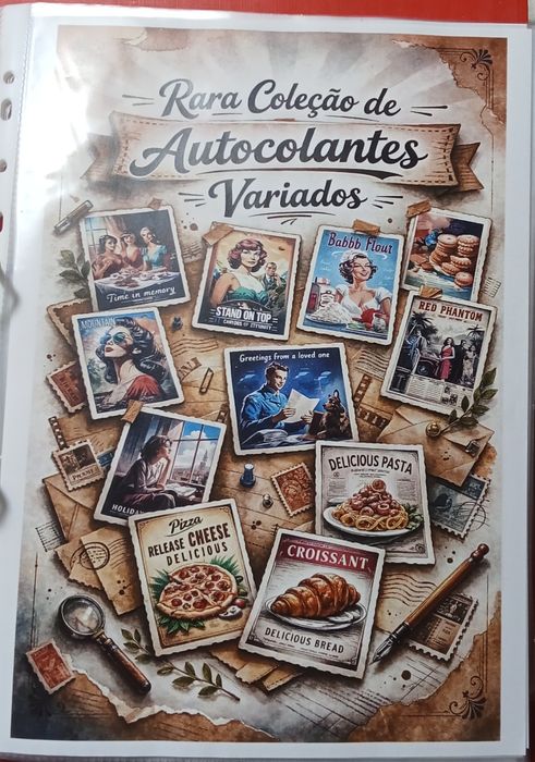 Autocolantes de vários temas