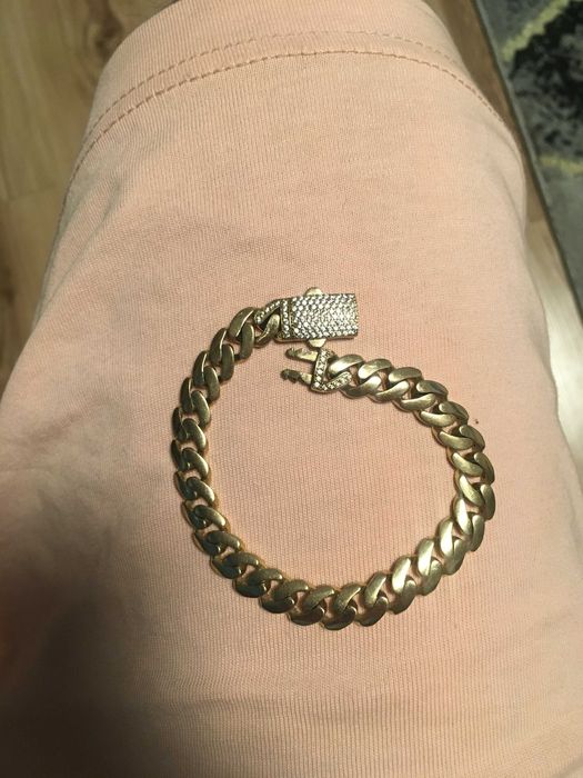 mega bransoleta złota 585 14 karat 14,5 grama