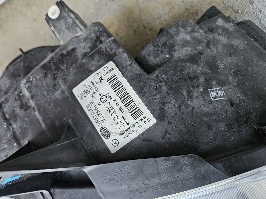 Фара права Mercedes Vito 639 2010-2014р.