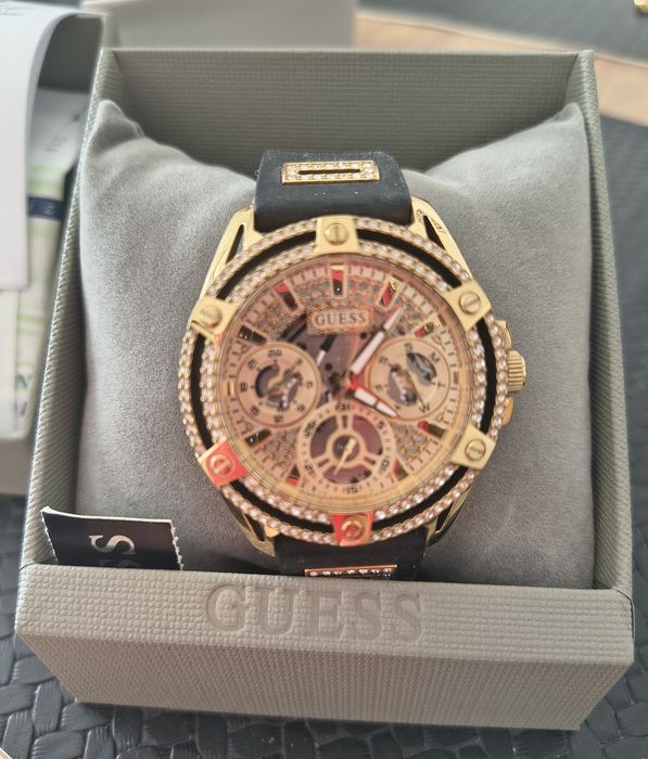 Guess Elegancki zegarek damski