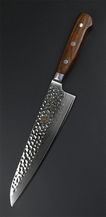 Nóż ze stali damasceńskiej OZDOBNE PUDEŁKO 8" super na prezent