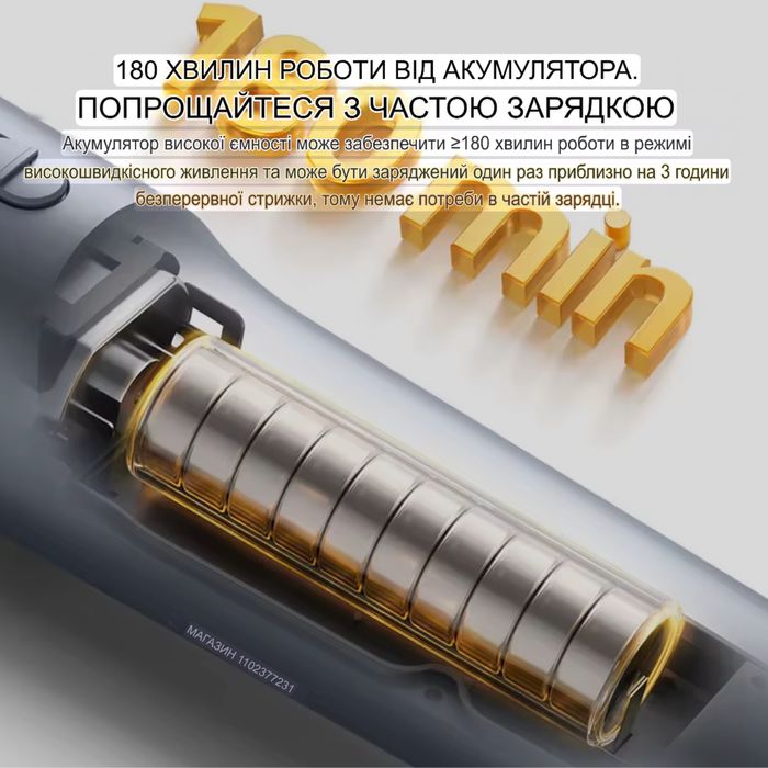 Xiaomi Mijia Hair Clipper 2 Машинка для стрижки волосся та бороди