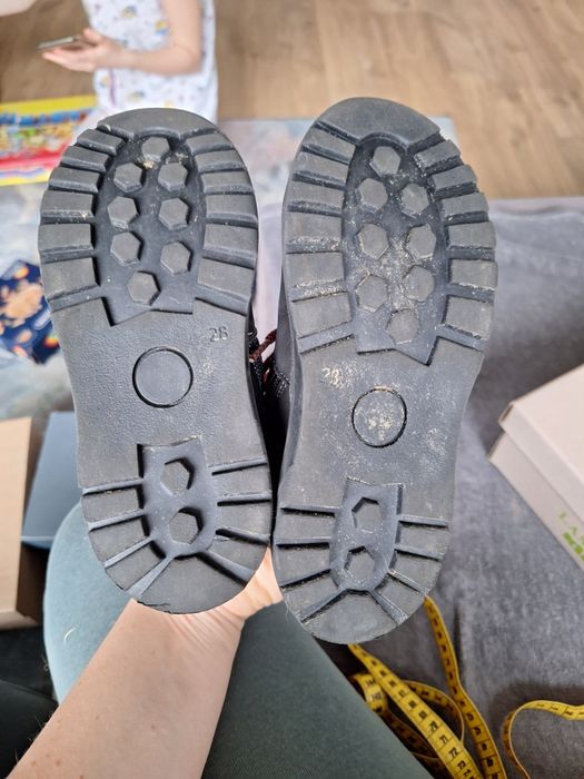 Lasocki buty lekko ocieplane trzewiki 28 czarne