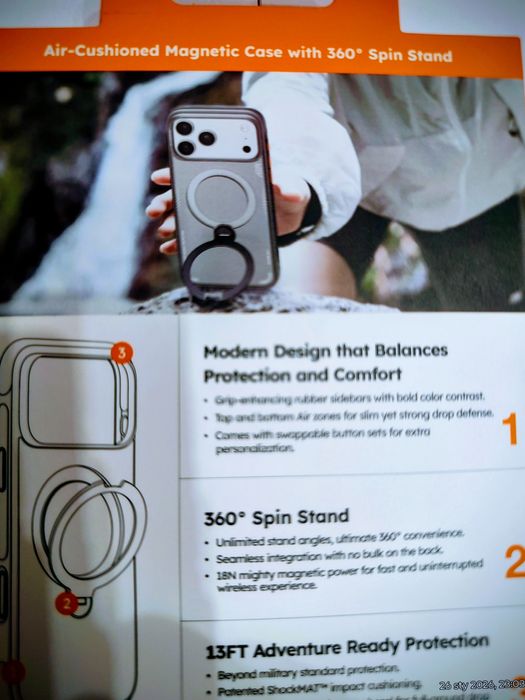 Etui Torras  oryginał do iPhone 17 Pro
