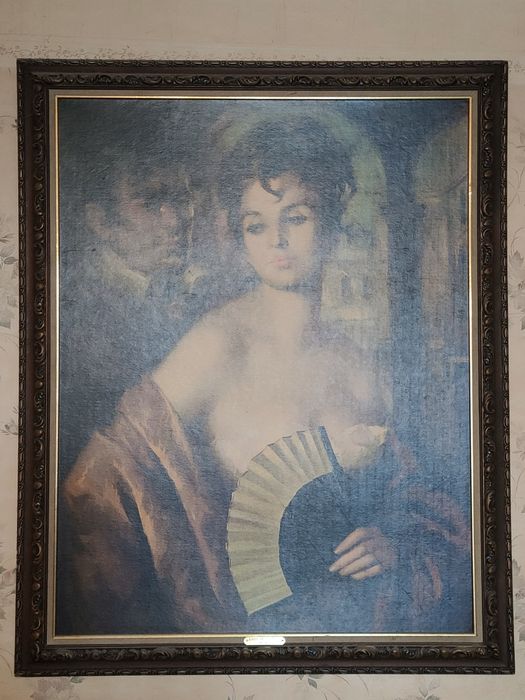 Винтажная Картинана Lady Castile Puyet Turner