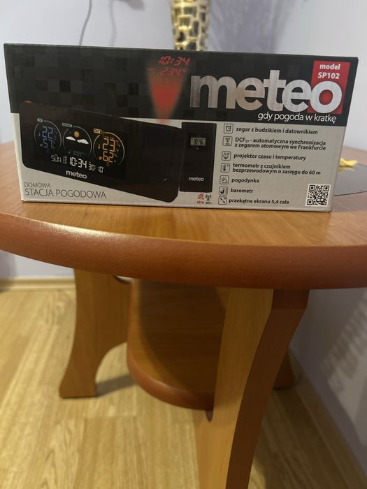 Stacja Pogodowa z DCF METEO SP102 z Projektorem