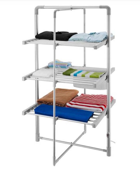 Електрична сушарка для білизни Adler складна сушилка электросушилка