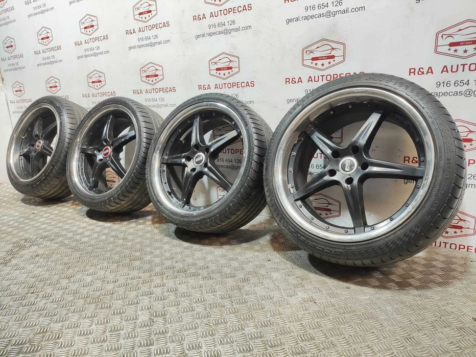 Conjunto Jantes R19 Lexus BK Racing BK993 Style Deep Dish Original