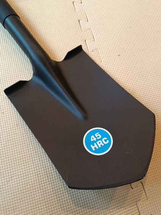 Szpadel NOWY hartowany solidny ostry metalowy trzon 45HRC łopata mocna