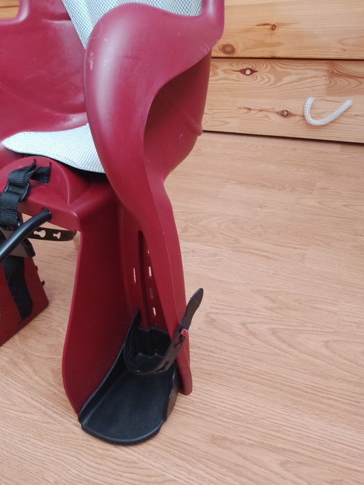 Fotelik rowerowy max 22 kg Elibas GRATIS nakładka Minky