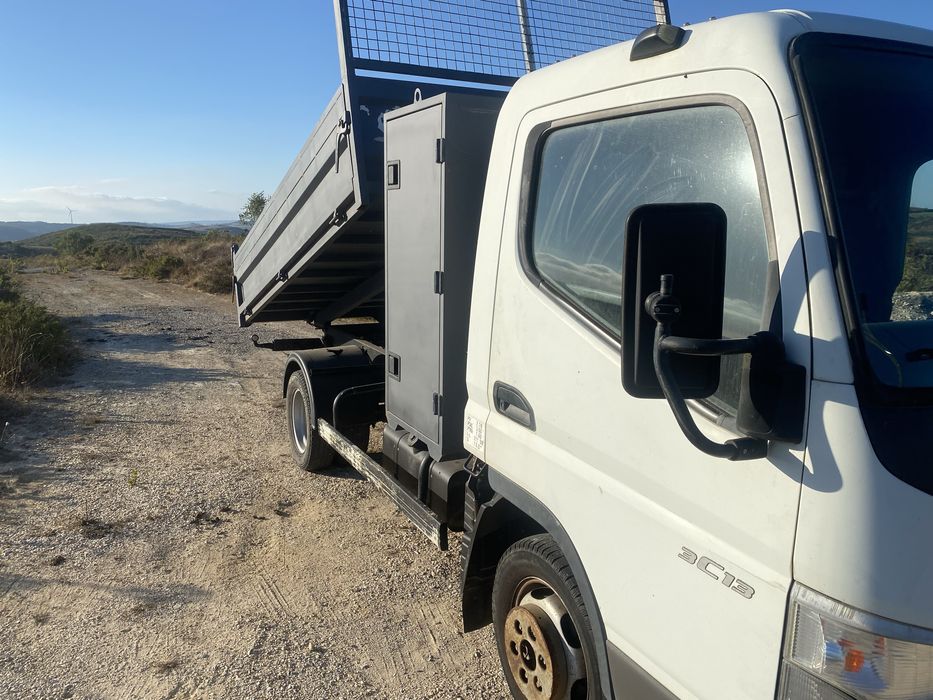 Mitsubishi canter 3c13 basculante  ano 2007 ligeira