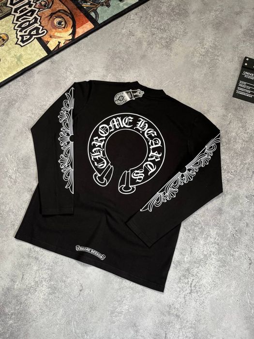 CHROME HEARTS Longsleeve (y2k, archive, punk, opium)