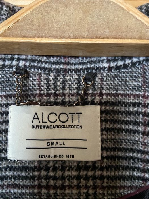 Вовняне пальто Alcott в клітинку оригінал