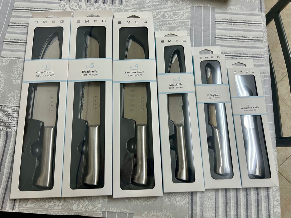Conjunto Facas smeg