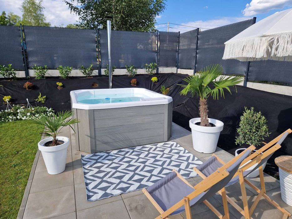 Jacuzzi basen balia elektryczne masaż pokrywa transport gratis
