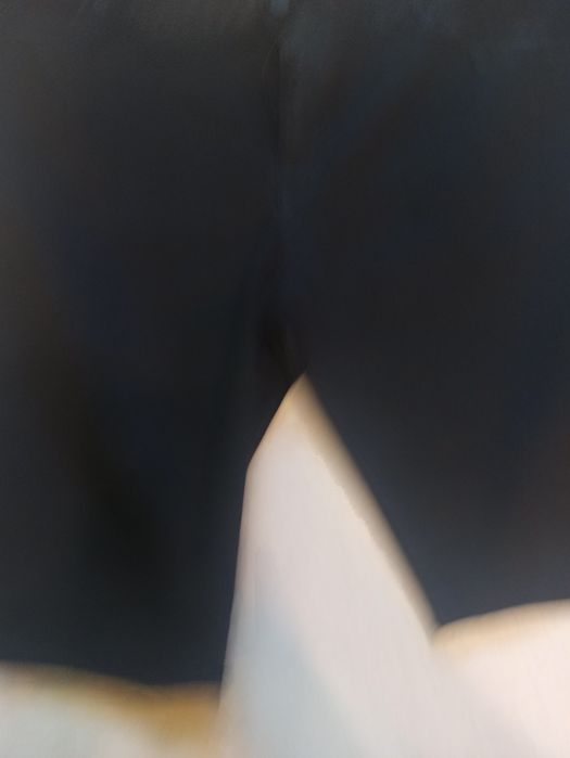 Krótkie męskie czarne spodenki na lato