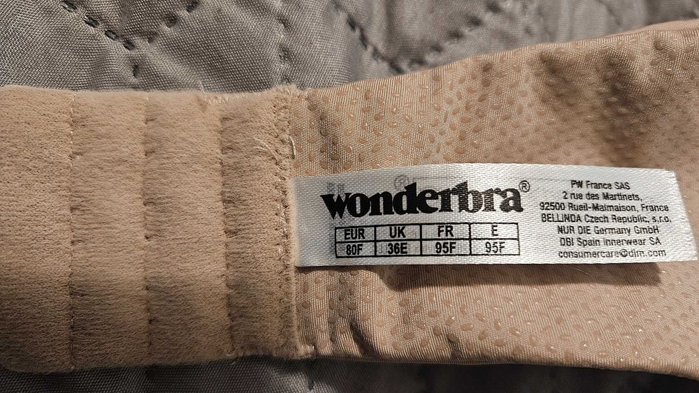 Wonderbra biustonosz oryginalny nowy 80 F