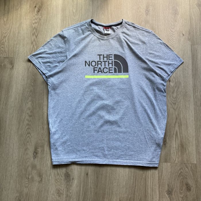 The North Face футболка сіра, футболка тнф сіра, футболка тнф серая