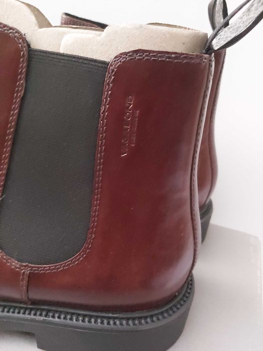 NOWE buty VAGABOND rozmiar 43 brąz botki sztyblety skórzane pólbuty