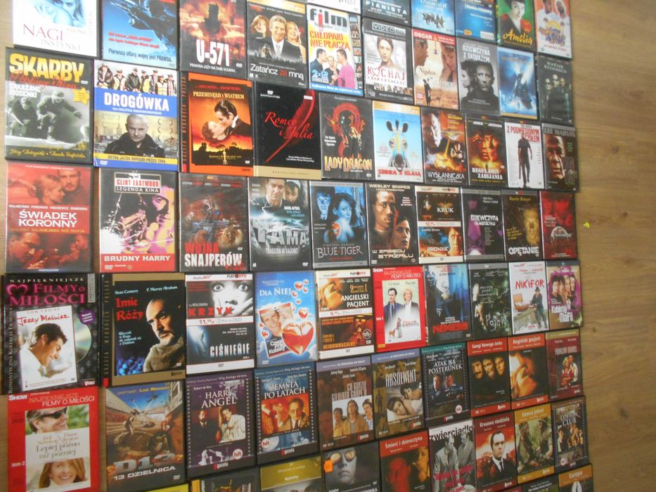 Płyty dvd 100 sztuk