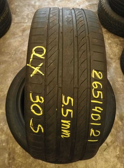 Opony 2x 265/40/21 (101Y) Continental ContiSportContact 5P N0 Letnie