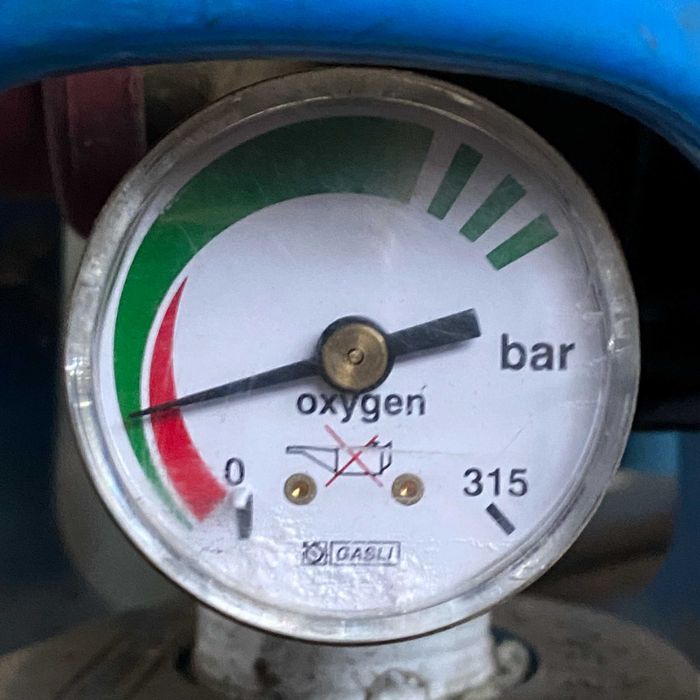 Conjunto Oxiacetilénico Air Liquide com Maçarico | Oxigénio + Acetileno