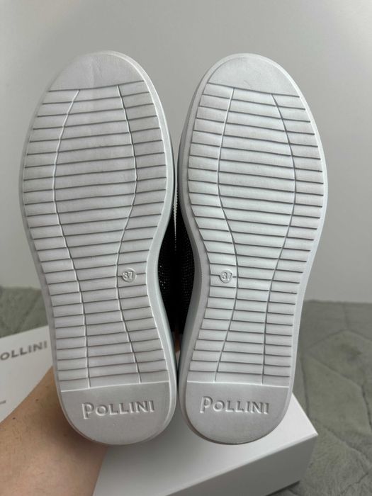 buty damskie trampki skórzane pollini cekiny 37